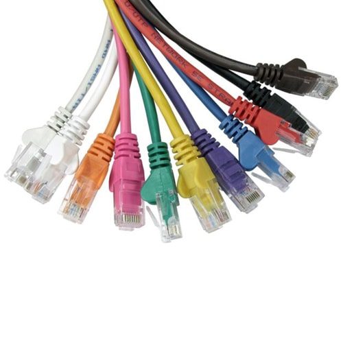 رنگ بندی و استاندارد کابل شبکه