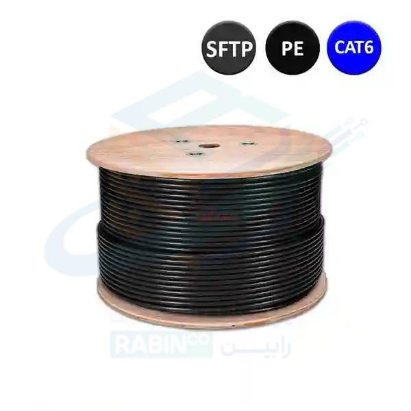 کابل شبکه CAT6 SFTP OUTDOOR قرقره 500 متری