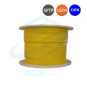 کابل شبکه CAT6 SFTP LSZH قرقره 500 متری