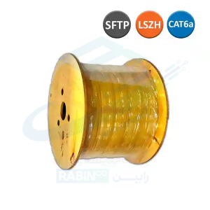 کابل شبکه cat6a sftp lszh قرقره 500 متری